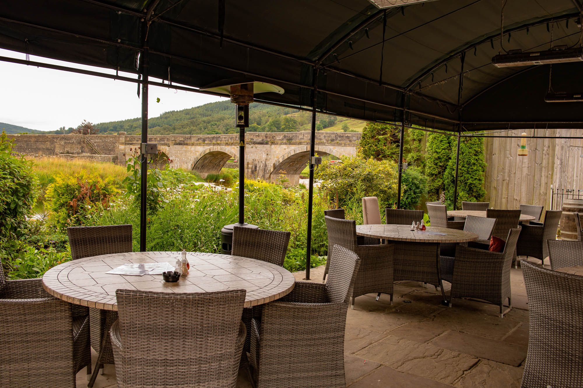 outdoor terrace