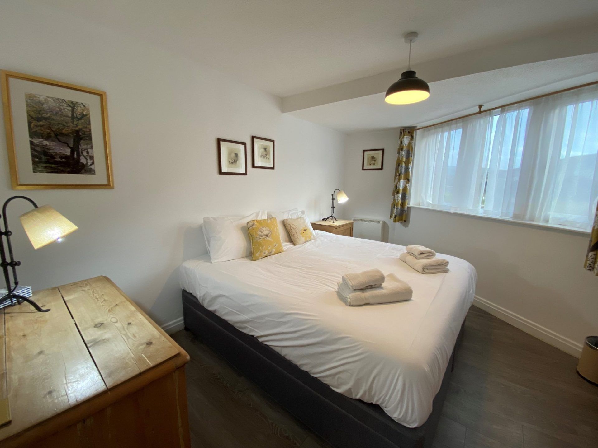 bedroom in cottage