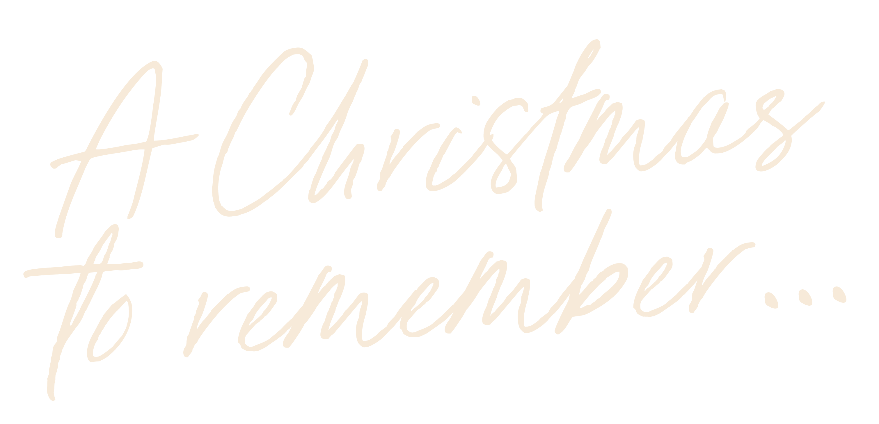 A Christmas to Remember...